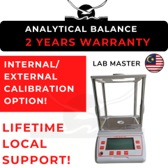 2 YEARS WARRANTY LAB MASTER/MALAYSIA Semi-Micro Weighing Balance Scale LM-SM3DP Series (Resolution=0.001g)