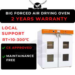 2 YEARS WARRANTY LAB MASTER/MALAYSIA Big Forced Air Drying Oven for Laboratory & Industrial Usage